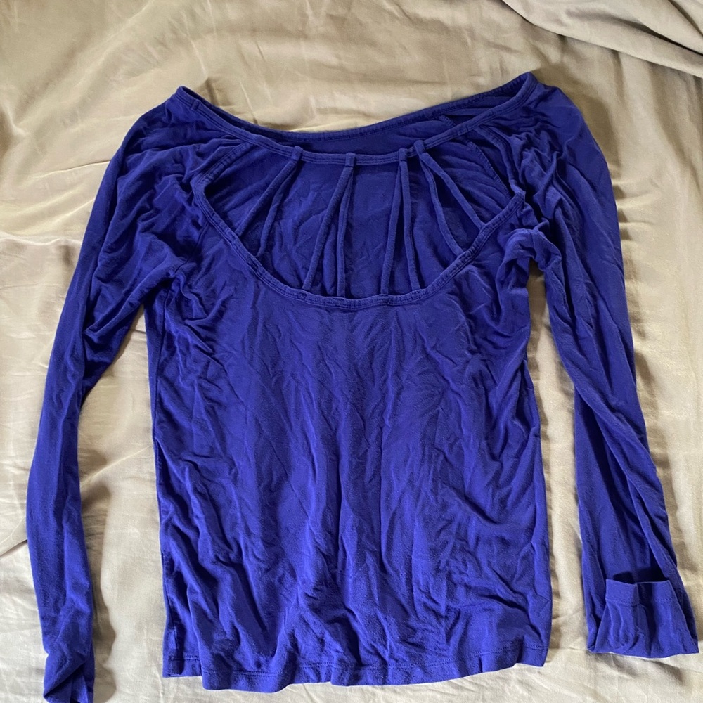 Fabletics long sleeve open back too